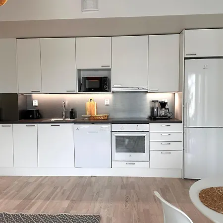 公寓 White Haven Oulu, + Free Parking 奥卢